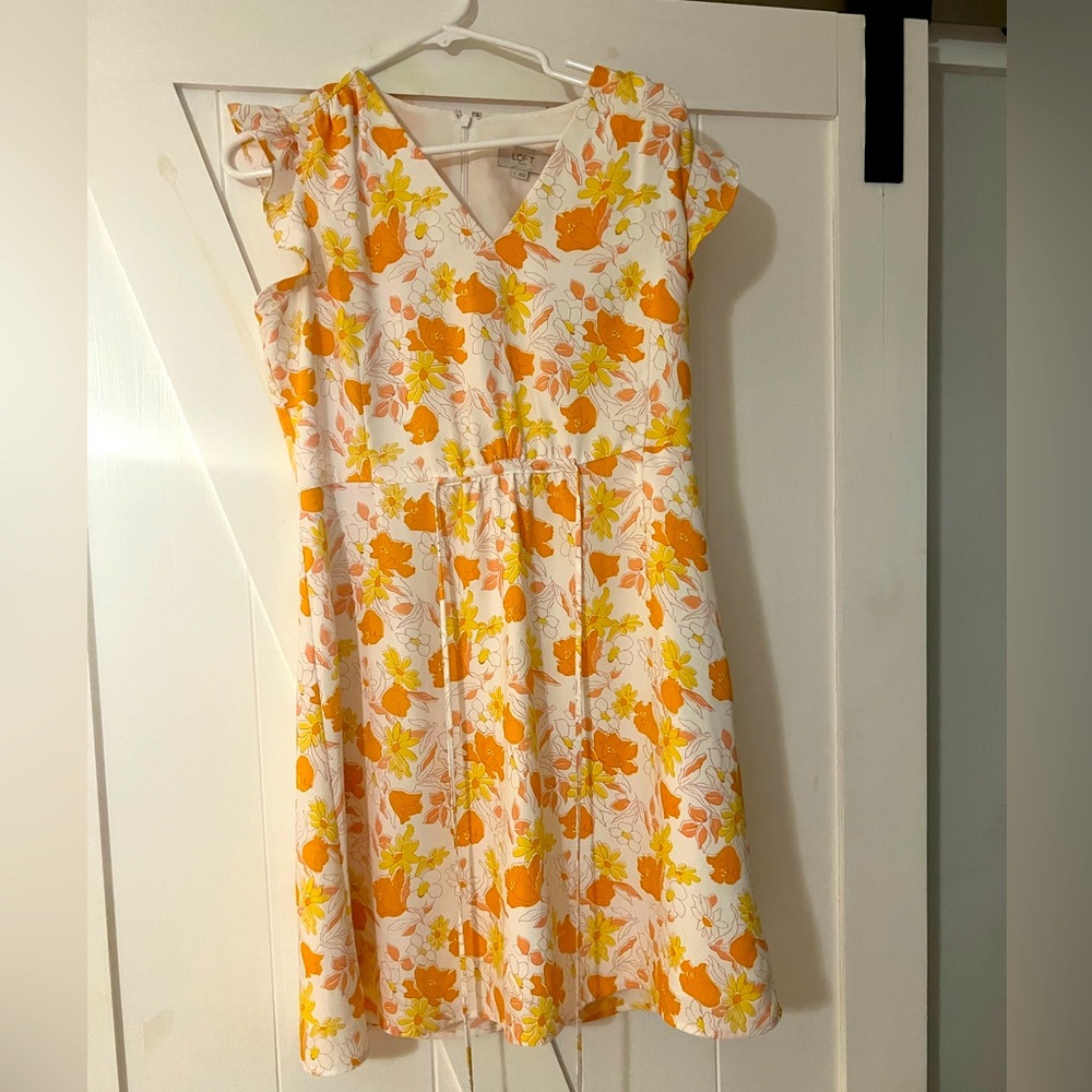 Loft Flower Design Dress